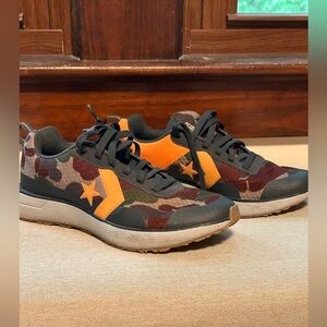Converse star series camo sneakers